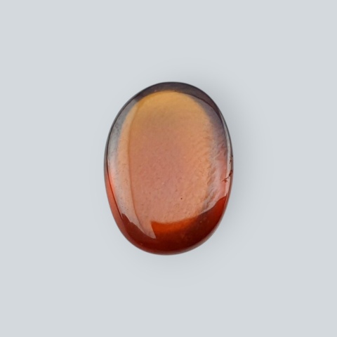 Hessonite garnet cabochon 12x9 mm no 206