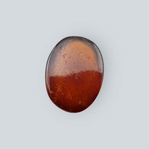 Hessonite garnet cabochon 12x9 mm no 216