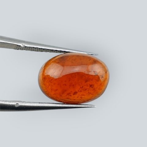 Granat Hessonit kaboszon 12x9 mm nr 78