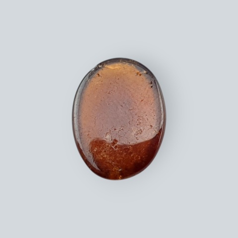 Hessonite garnet cabochon 13x10 mm no 156