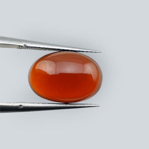 Granat Hessonit kaboszon 13x9 mm nr 214