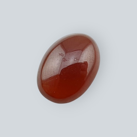 Hessonite garnet cabochon 13x9 mm no 222