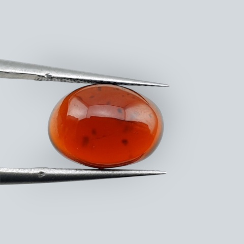 Granat Hessonit kaboszon 13x9 mm nr 66