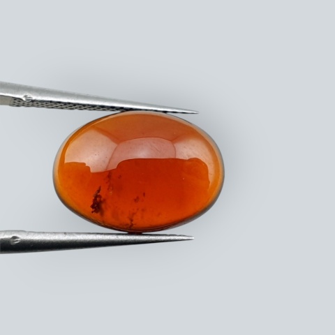 Granat Hessonit kaboszon 13x9 mm nr 85