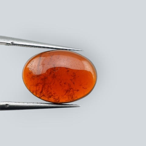 Granat Hessonit kaboszon 14x10 mm nr 157