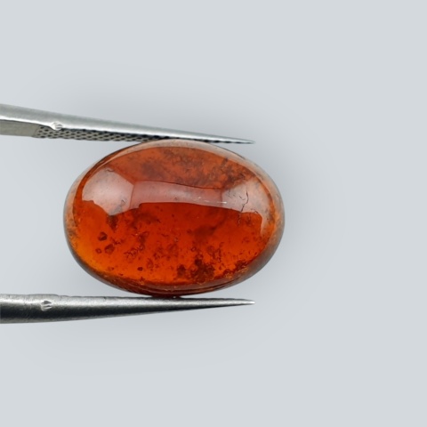 Granat Hessonit kaboszon 14x10 mm nr 191