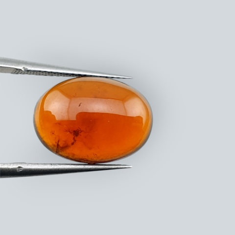 Granat Hessonit kaboszon 14x10 mm nr 61