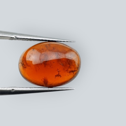 Granat Hessonit kaboszon 14x10 mm nr 80