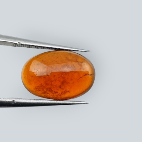 Granat Hessonit kaboszon 14x9 mm nr 69