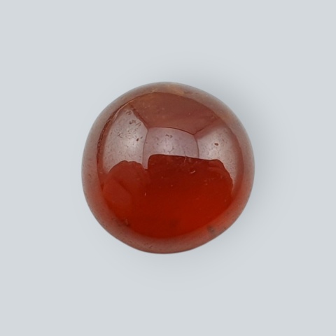 Hessonite garnet cabochon fi 10 mm no 154