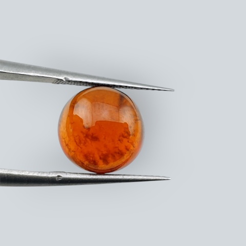 Granat Hessonit kaboszon fi 10 mm nr 74