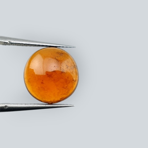 Hessonite garnet cabochon fi 11 mm no 109