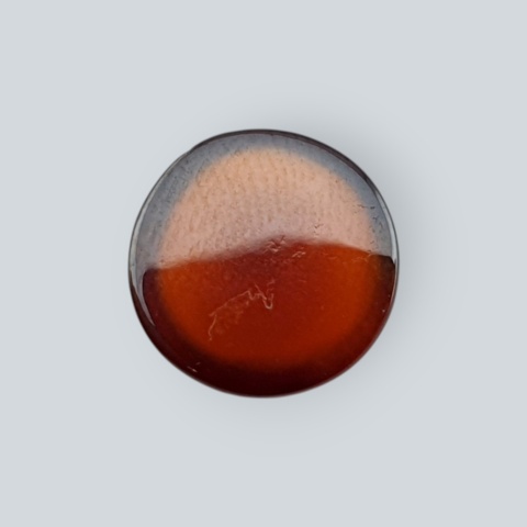 Hessonite garnet cabochon fi 11 mm no 114