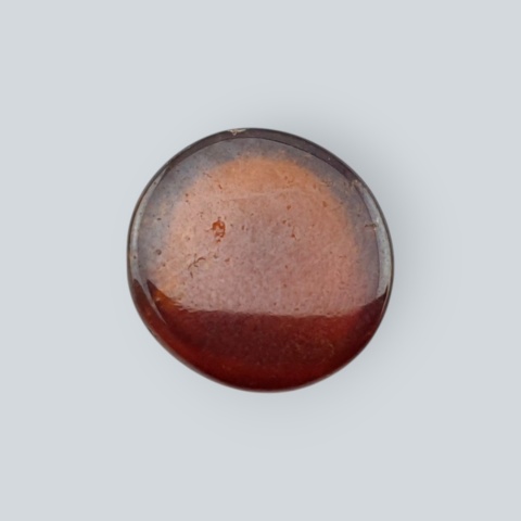 Hessonite garnet cabochon fi 11 mm no 211