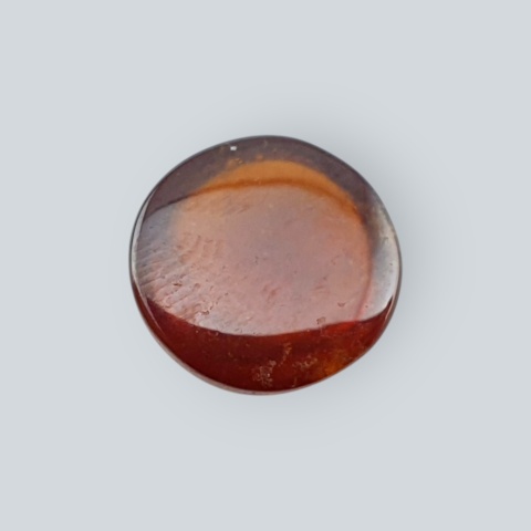 Hessonite garnet cabochon fi 11 mm no 63