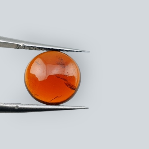 Hessonite garnet cabochon fi 11 mm no 88