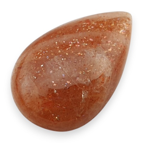 Kamień słoneczny kaboszon 23x15 mm nr 124