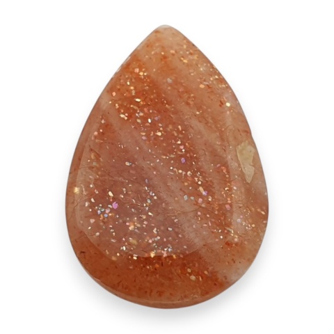 Kamień słoneczny kaboszon 23x15 mm nr 124