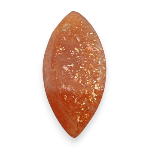 Kamień słoneczny kaboszon 25x12 mm nr 111