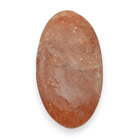 Kamień słoneczny kaboszon 25x13 mm nr 155