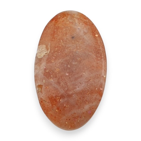 Kamień słoneczny kaboszon 26x15 mm nr 75