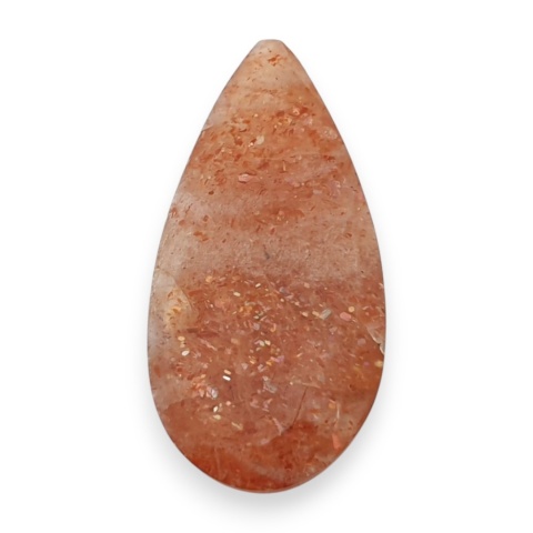 Kamień słoneczny kaboszon 28x13 mm nr 135