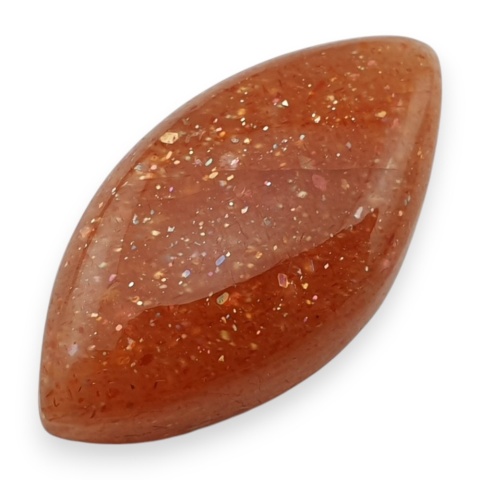 Kamień słoneczny kaboszon 28x14 mm nr 108