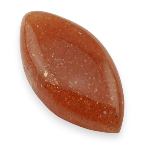 Kamień słoneczny kaboszon 28x14 mm nr 108