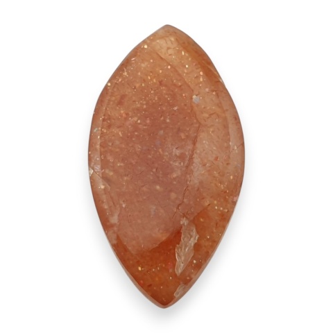 Kamień słoneczny kaboszon 28x14 mm nr 108