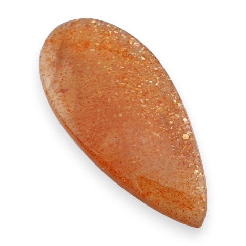 Kamień słoneczny kaboszon 31x14 mm nr 132