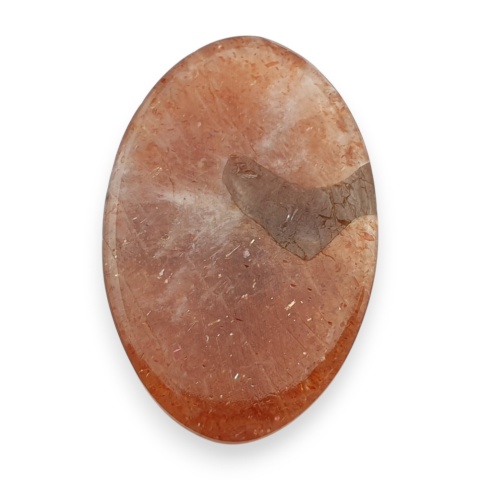 Kamień słoneczny kaboszon 33x21 mm nr 73