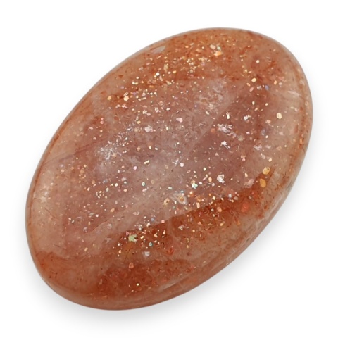 Kamień słoneczny kaboszon 34x22 mm nr 77