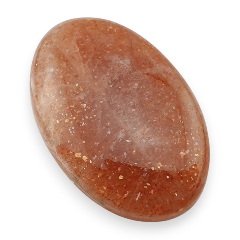 Kamień słoneczny kaboszon 34x22 mm nr 77