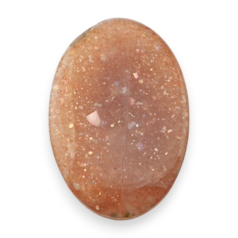 Kamień słoneczny kaboszon 34x22 mm nr 77