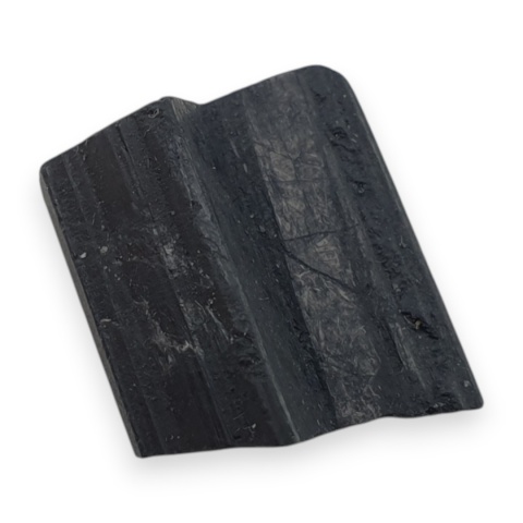 Black tourmaline druse cabochon 15x13 mm no 684