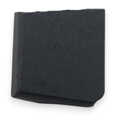 Black tourmaline druse cabochon 15x13 mm no 684