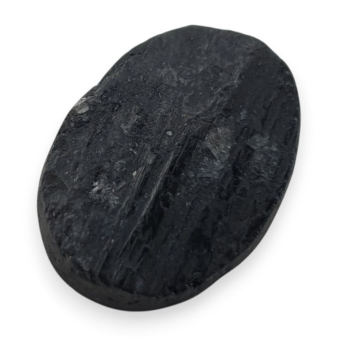 Czarny turmalin kaboszon druzy 16x12 mm nr 687