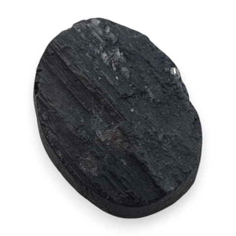 Czarny turmalin kaboszon druzy 16x12 mm nr 687