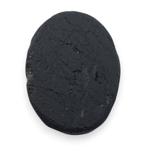 Czarny turmalin kaboszon druzy 16x12 mm nr 687