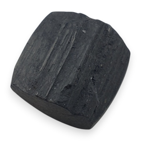 Black tourmaline druse cabochon 16x16 mm no 568