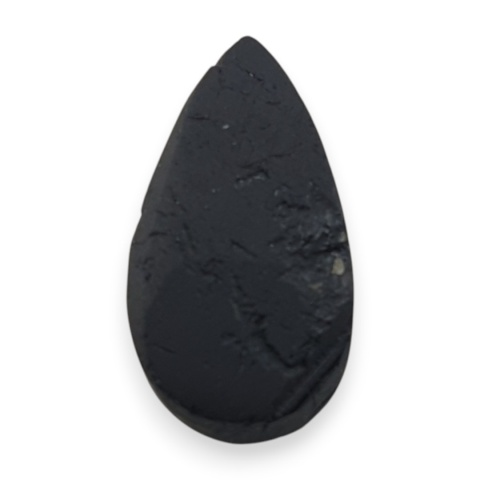 Czarny turmalin kaboszon druzy 17x10 mm nr 665
