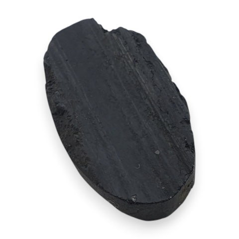 Czarny turmalin kaboszon druzy 18x11 mm nr 666