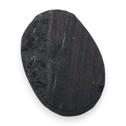 Czarny turmalin kaboszon druzy 18x13 mm nr 581