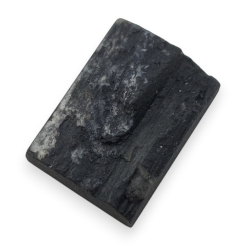 Czarny turmalin kaboszon druzy 18x13 mm nr 611