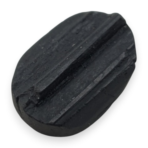 Black tourmaline druse cabochon 18x13 mm no 647