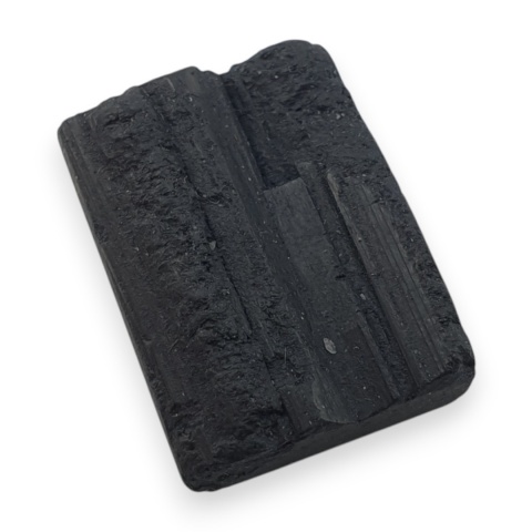 Black tourmaline druse cabochon 18x13 mm no 667