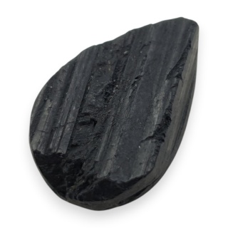 Czarny turmalin kaboszon druzy 19x12 mm nr 655