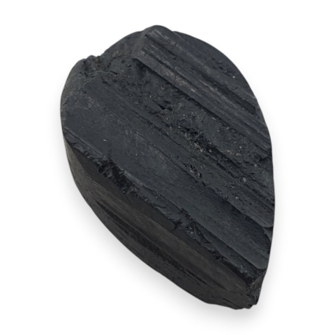 Czarny turmalin kaboszon druzy 19x12 mm nr 655