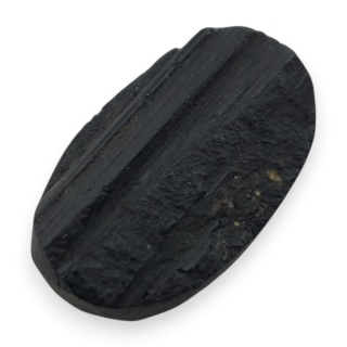 Czarny turmalin kaboszon druzy 19x12 mm nr 656
