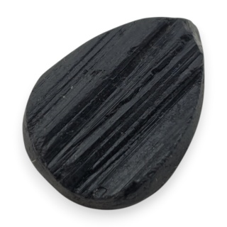 Czarny turmalin kaboszon druzy 19x14 mm nr 563